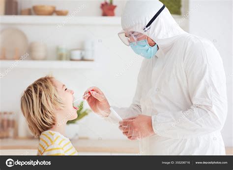 Sampling Dna Larynx Determine Presence Contagious Disease Coronavirus ...