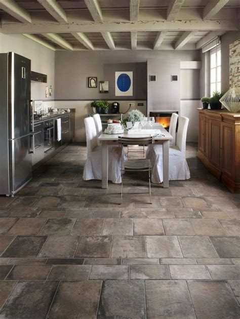 30 Natural Stone Flooring Adorning Delightful Kitchens Textures ...