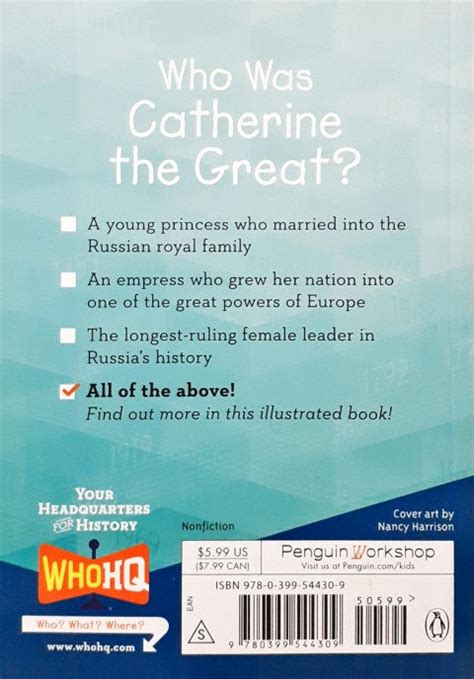 Who Was Catherine the Great – Books and You