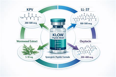 Ideal dose and dosing for KLOW blend peptide - Pure Tested Peptides ...
