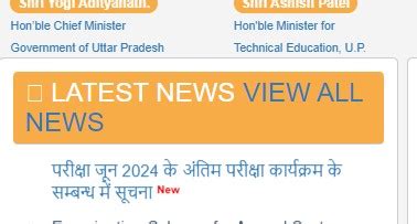 BTEUP Exam Date 2024-25 for 1st Semester Exam Out, Check UP Polytechnic ...