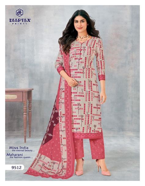 Deeptex Miss India Vol 95 Cotton Printed Dress Material Collection