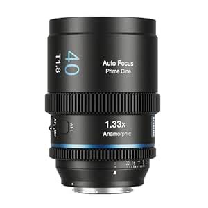 SIRUI 40mm T1.8 1.33X Anamorphic Lens, S35 Autofocus Lens for Z Mount ...