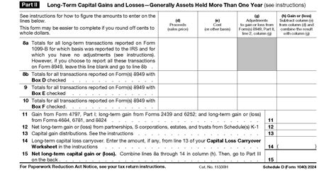 How to Complete IRS Schedule D (Form 1040)