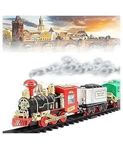 Buy Royaldeals Toys Chu Chu Toy Train Set with Long Track, Realistic ...