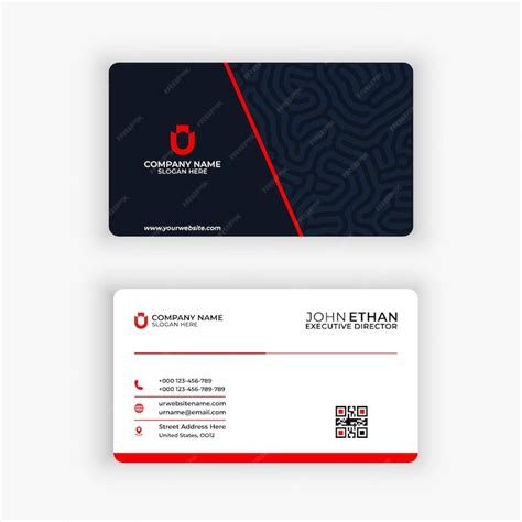 Modern Business Card Design 的图像结果