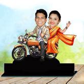 Buy Customized 3D Colorful Caricature With Cute Couple Photo - Bullet ...