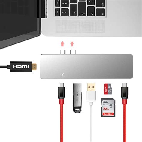 4XEM- 7 Port Travel Docking Station - USB-C India | Ubuy
