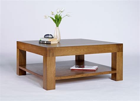 Raw Wood Coffee Table Square at John Alamo blog