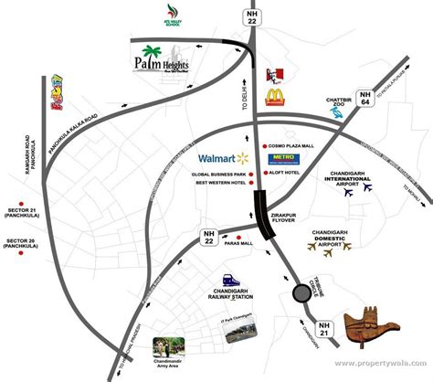 Palm Heights - Dera Bassi, Zirakpur - Apartment Project - PropertyWala