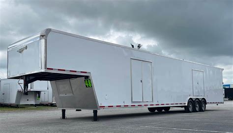 Enclosed Gooseneck Trailer For Sale 48ft.