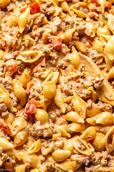 Creamy Ground Beef Pasta