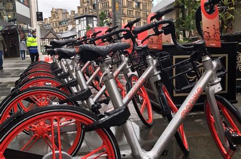 Mobike choose Manchester as first UK city to launch mobile bike sharing ...