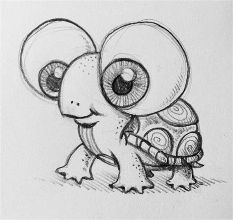 easy drawing ideas turtle