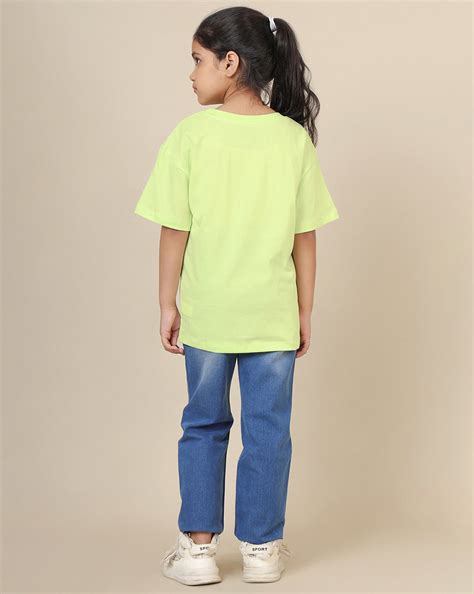 Barbie Printed Oversized Fit Tshirt For Girls – Kidsville