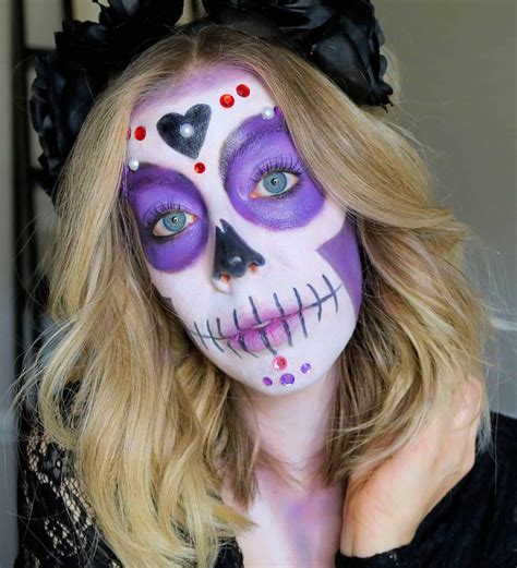 Halloween Easy Skull Makeup | The Cake Boutique