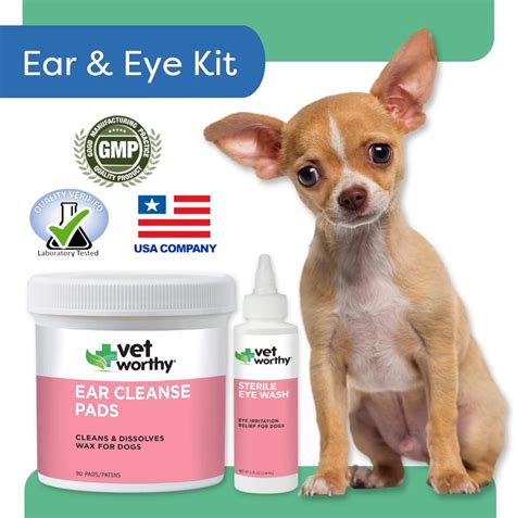 Vet Worthy Ear and Eye Kit for Adult Dog - Gentle India | Ubuy