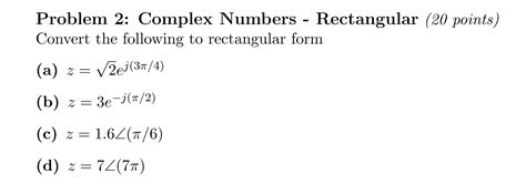 Image result for Rectangular Form Complex Numbers