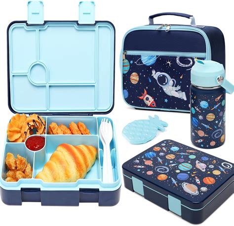 Amazon.com: BDBKYWY Dinosaur-Themed Boys Lunch Box Set - Durable ...
