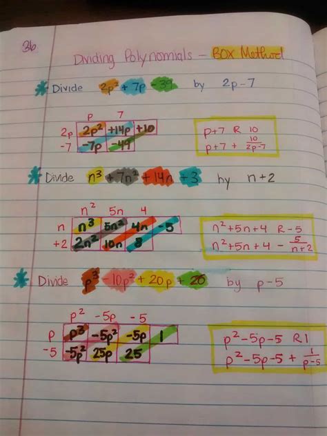 Image result for Polynomial Multiplication Box Method