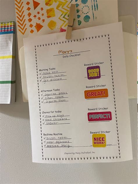 Buy Daily Checklist, Chore Chart, Daily Schedule, Chores, List to Check ...