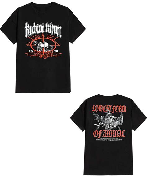 Kublai Khan Tx Merch Kublai Khan Crosshairs T-Shirt - Newest Fashion Trends