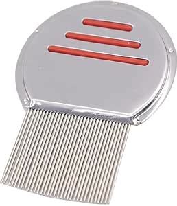 Buy LYSTERIA Stainless Steel Long Bristles Lice Nit Removal Comb Online ...