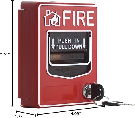 UHPPOTE Wired Emergency Fire Alarm Station 9-28VDC India | Ubuy