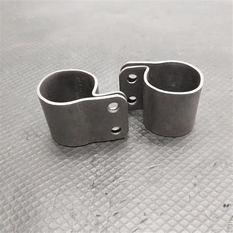 BSA D7 D10 Bantam Front Mudguard Stay Clip . 2 Hole. Pair | BRITISH ...