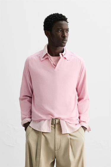 Men's Knitted Polos and Half Zip Jumpers | ZARA India