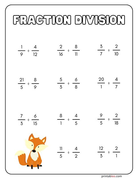 Fraction Division Problems 的图像结果
