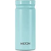 Milton Elfin 160 Thermosteel Hot and Cold Water Bottle, 160 ml, Light ...