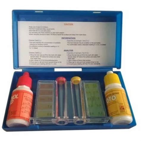 Swimming Pool Test Kit - Basic pH CL Test Kit Manufacturer from Delhi