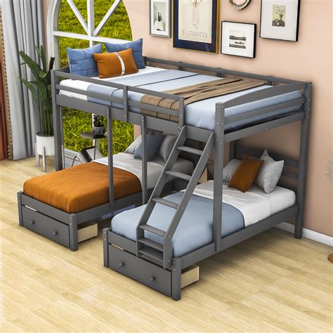 Twin triple bunk bed online