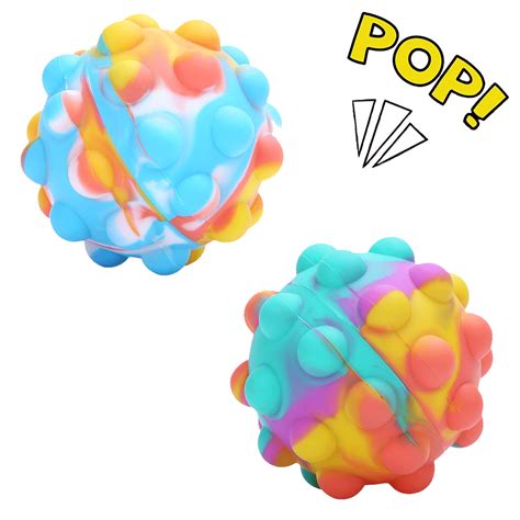 World Bossmission 2 Pack Squeeze ball Pop Fidget India | Ubuy