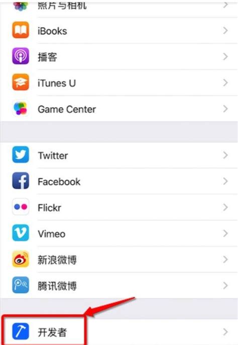 苹果手机开发者选项在哪里 - 知乎