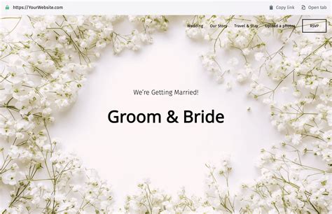 Stunning Wedding Website Examples to Inspire – From the best wedding ...