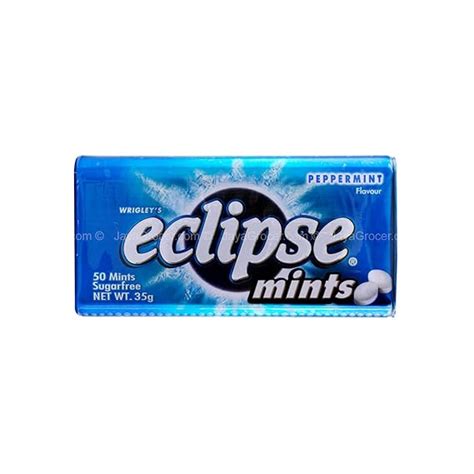Wrigley's Eclipse Peppermint Sugarfree Mint Tin 35g : Amazon.in ...