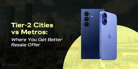 Tier-2 Cities vs Metros: Where You Get Better Resale Offer | Cashify ...