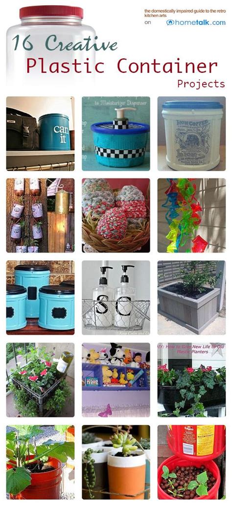 Image result for Crafts Using Plastic Containers