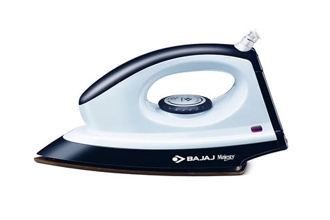 Buy Bajaj Majesty DX 8 1000-Watt Dry Iron | 360 Degree Swivel Cord ...
