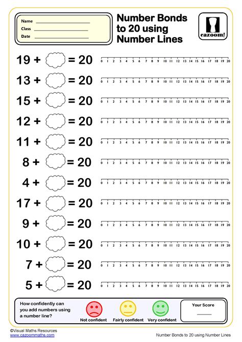 Number Bond Worksheet