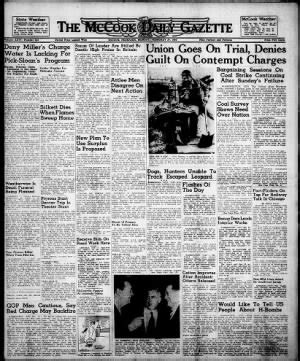 The McCook Daily Gazette from McCook, Nebraska - Newspapers.com