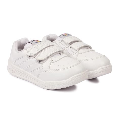 Buy LANCER Kids Gola-VWHT White School Shoes at Amazon.in