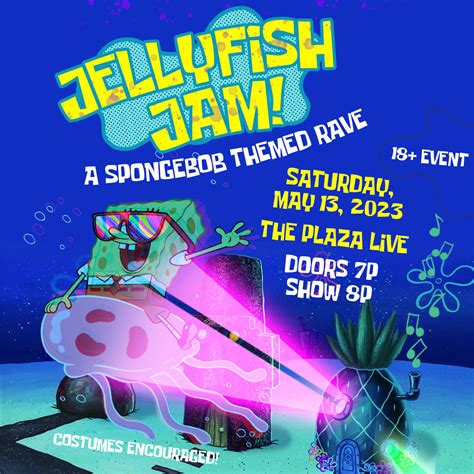 Jellyfish Jam SpongeBob And The Jellyfish Jam Band Poster In Frame