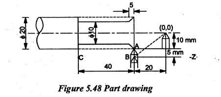 solved anna university problems on part programing - Programming of CNC ...