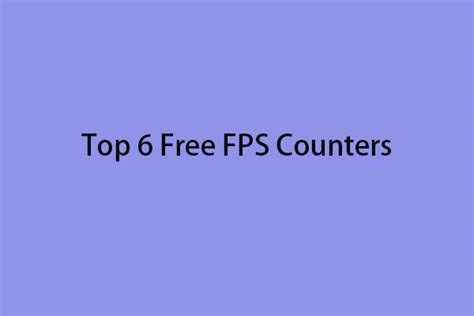FPS Counter Software 的图像结果
