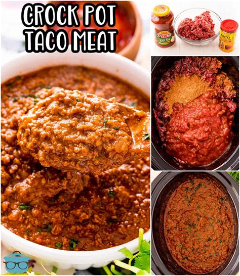 How To Cook Taco Meat In A Crock Pot at Randy Stambaugh blog