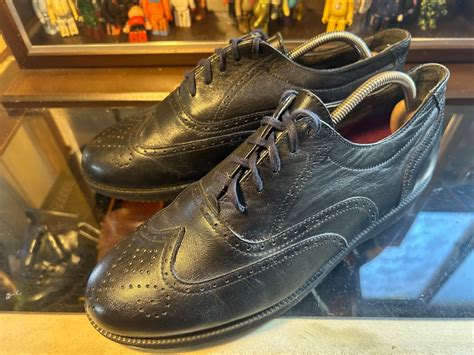 Dr.Scholls LEATHER SHOES WING-TIP US8.5 | USED SNEAKERS KAI
