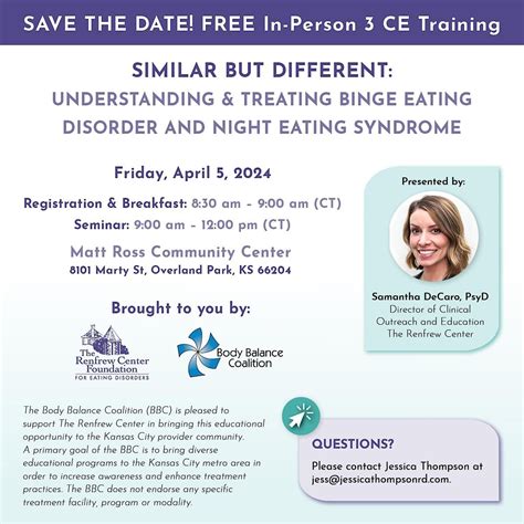 Similar But Different: Understanding & Treating BED & NES, Matt Ross ...